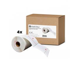 NU-TONE 4X3INCH THERMAL TRANSFER LABELS