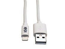TRIPP LITE USB SYNCCHARGE LIGHTNING CONNECTOR WHITE