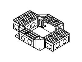 LEGRAND-WIREMOLD SHL STL REC FLR BX