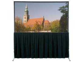 LEGRAND-DA-LITE F/F SKIRT DRAPE 10-6X14 UV