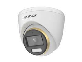 HIKVISION 2M BSI CMOS SENSOR,OUTDOOR TURRET,0.0005LUX/F1.0, 0 LUX WITH FRIENDLY LIGHTING,40M,3D DNR,DC 12V,BUILT-IN MIC,AUDIO UP COAXIAL(ONLY TVI),O