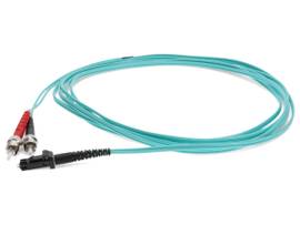 ADD-ONADDSTMTRJ10M5OM3 10M OM3 AQUA DUPLEX PAT