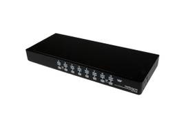 16 PORT 1U RACKMOUNT USB KVM SWITCH
