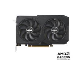 ASUS DUAL RADEON RX 7600 V2 OC 8GB GDDR6 128 BIT 2715 MHZ