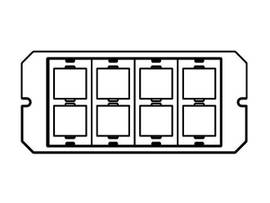 LEGRAND-WIREMOLD 1 1/2-GANG 8A ACTIVATE PL