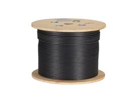 BLACK BOX CORP CAT6A STRD SHLD PVC BULK CABLE SFTP 1000FT BLACK