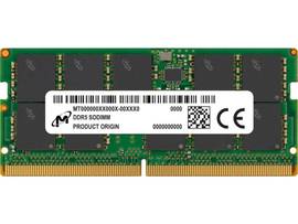 MICRON DDR5 ECC SODIMM 16GB 1RX8 5600 CL46 (16GBIT) (SINGLE PACK)
