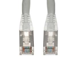 2ft RJ-45 (Male) to RJ-45 (Male) Shielded Straight Gray Cat6 STP PVC Copper Patc