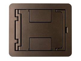LEGRAND-WIREMOLD FLANGE SOLID CVR TAMP RESIST BRONZE