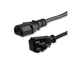 6FT POWER CORD, FLAT 5-15P TO C13 CABLE