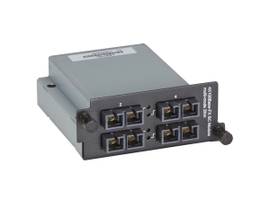BLACK BOX CORP 4 PORT 100FX MM 2KM SC MODULE LE2710C