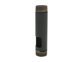 PIPE 12 IN PRE-CUT NPT CABLE OUT BLK