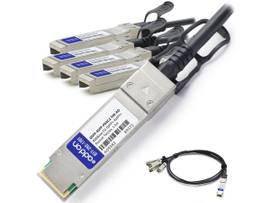 ADD-ON1.5M QSFP/4XSFP+ 40GBASE-CU TAA DAC