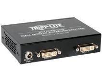 2-Port Dual Display DVI over Cat5/Cat6 Extender Splitter, Video Transmitter, 192