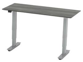 MEDINA 48INCH NON-HANDED STRAIGHT BRIDGE WITH 3-STAGE HEIGHT-ADJUSTABLE BASE