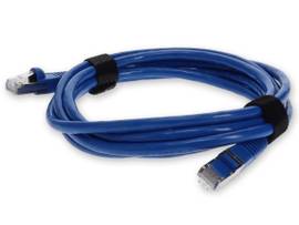 ADD-ON 7FT RJ-45 M/M CAT7 BLUE CU PVC PATCH CBL