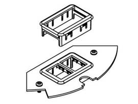 LEGRAND-WIREMOLD CRFB DEVICE PLATE