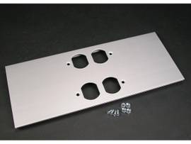 LEGRAND-WIREMOLD 2 DUPLEX COVER PLATE