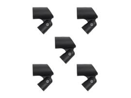 MONOPRICE STAGE RIGHT BY MONOPRICE UNIVERSAL MIC CLIP FOR HANDHELD MICROPHONES 5-PACK