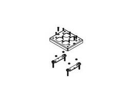 LEGRAND-WIREMOLD FLUSH CARPET PLATE-DOUBLE
