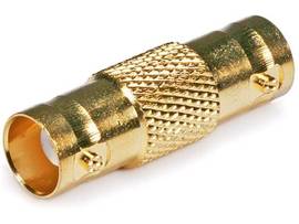 MONOPRICE RCA MALE TO F FEMALE ADAPTER-GOLD PLATED
