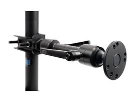 GAMBER ZIRKONA, 3/4IN TO 1-7/8IN POLE MOUNT WITH 6IN MEDIUM DOG-BONE AND AMPS PLATE