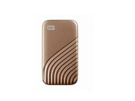 WD 1TB MY PASSPORT SSD PORTABLE EXTERNAL SOLID STATE DRIVE, GOLD