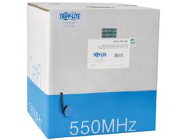 TRIPP LITE CAT6 GIGABIT BULK SOLID PVC CABLEBLACK