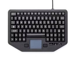 GAMBER BACKLIT KEYBOARD WITH INTEGRATED TOUCHPAD. 12 FUNCTION KEYS, 88-KEY FUNCTIONALITY, INTEGRATED BACKLIGHTING, INTEGRATED TOUCHPAD, MOBILE