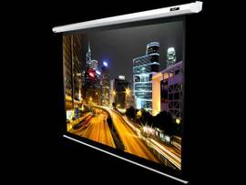 ELECTRIC 120IN4/3 72X96 W/IR REMOTE