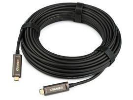 KRAMER USB 3.1 GEN 2 OPTICAL USB C (M) TO USB C (M) CABLE PLENUM RATED 25FT