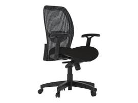 SAFCO CHAIR, 3200 MESH BLACK