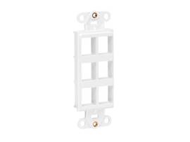 TRIPP LITE CENTER PLATE INSERT VERTICAL 6-PORT