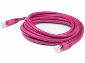 ADD-ON 7FT RJ-45 M/M CAT6 PINK CU PVC PATCH CBL