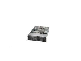 SUPERMICRO BLACK 3U SC836A CHASSIS W/ REDUNDANT 920W