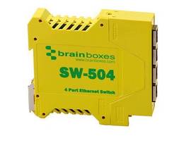 INDUSTRIAL ETHERNET 4 PORT SWITCH