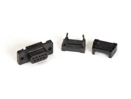 BLACK BOX CORP RIBBON IDC CONNECTOR DB9 FEMALE