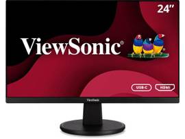 VIEWSONIC 24IN 1080P MVA MONITOR HDMI AND USB-C