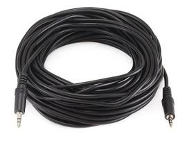MONOPRICE 50FT 3.5MM STEREO PLUG/PLUG M/M CABLE-BL