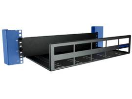 RACK SOLUTIONS 2U HORIZONTAL CABLE MANAGEMENT TRAY 9IN DEEP