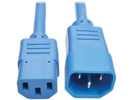 TRIPP LITE HEAVY-DUTY EXTENSION 15A 14 AWG BLUE 2FT