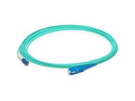 ADD-ON 1M LC/SC M/M OM4 AQUA FIBER PATCH CBL