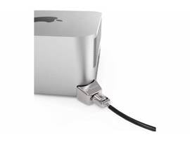 COMPULOCKS MAC STUDIO LEDGE LOCK ADAPTER WITH KEYED CABLE LOCK SILVER