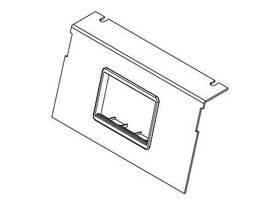 LEGRAND-WIREMOLD AC8850 PLATE WITH 1 6A