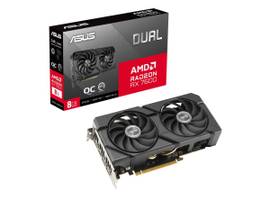 ASUS RADEON DUAL-RX7600-O8G-EVO OC 8GB GDDR6 2715MHZ 128-BIT
