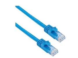 BLACK BOX CORP CAT6A PATCH CABLE UTP PVC SNAGLESS BLUE 14FT