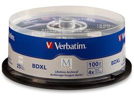 M-DISC BDXL 100GB 4X 25PK SPINDLE