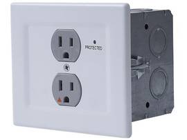 LEGRAND-CHIEF WALL OUTLET POWER / SURGEX SINGLE GANG