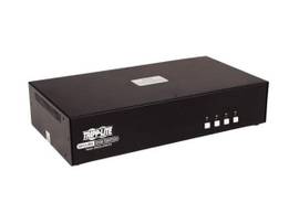 TRIPP LITE KVM SWITCH 4-PORT DUAL-MONITOR SECURE 4K