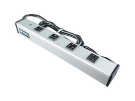 LEGRAND-WIREMOLD LC 16IN GRAY W/4 5-15R 9
